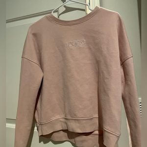 aeropostale pink crewneck